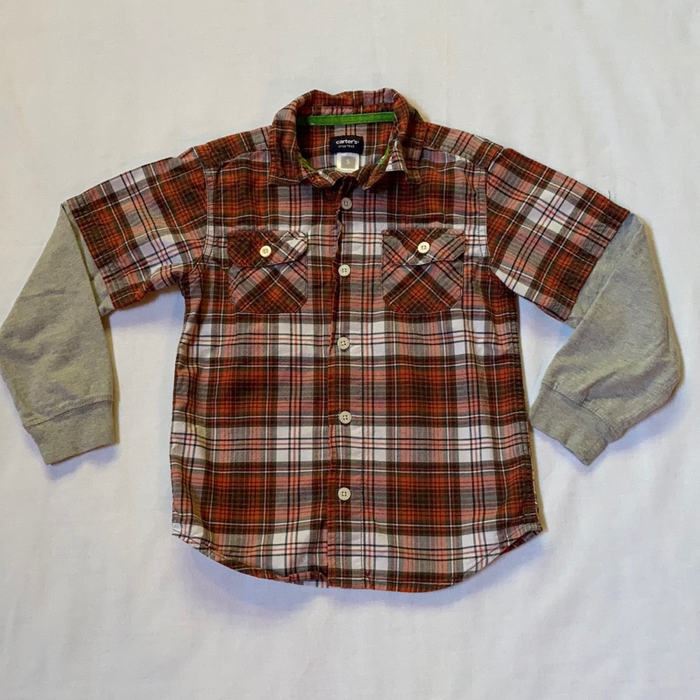 Carter’s plaid button shirt